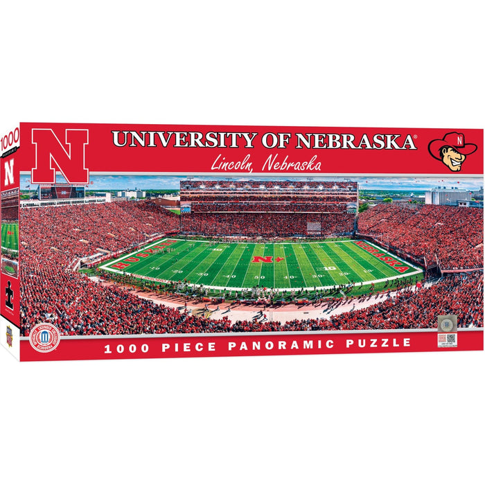 Nebraska Cornhuskers - 1000 Piece Panoramic Jigsaw Puzzle - for just $19.99! 