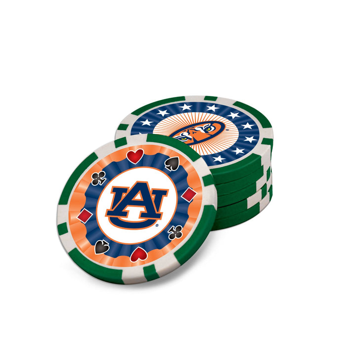 Auburn Tigers 300 Piece Poker Set - Just $124.99! Shop now at Retro Gaming of Denver