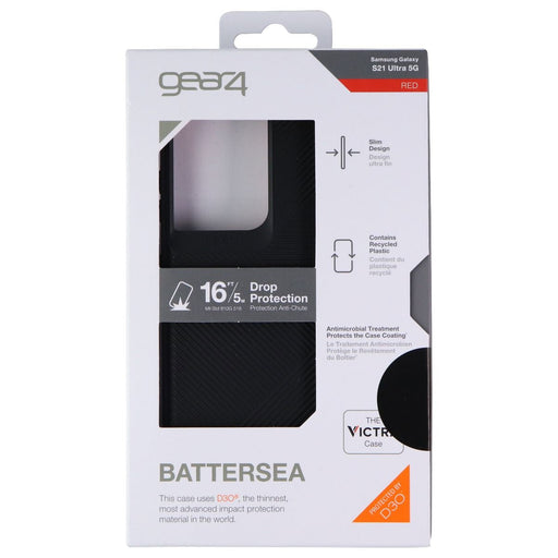ZAGG Battersea Series Case for Samsung Galaxy S21 Ultra 5G - Black / Red - for just $9.95! 