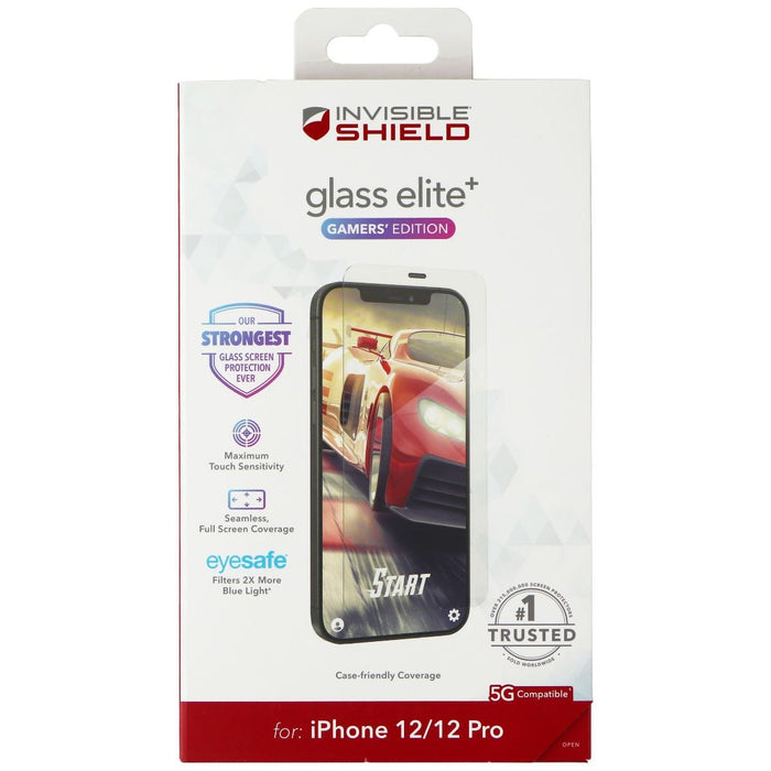 ZAGG (Glass Elite+ Gamers Edition) Screen Protector for iPhone 12 and 12 Pro - for just $16.73! 