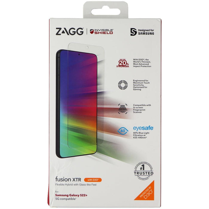 ZAGG InvisibleShield Fusion XTR Screen Protector for Samsung Galaxy S22+ - for just $7.19! 