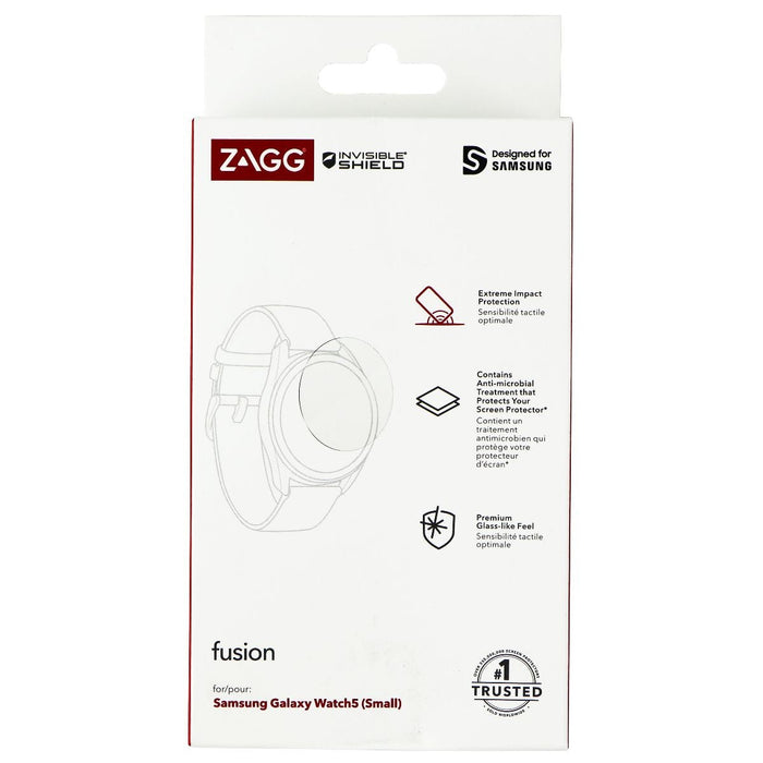 ZAGG InvisibleShield Fusion Screen Protector with Galaxy 5 Watch Small (40mm) - Just $8.96! Shop now at Retro Gaming of Denver