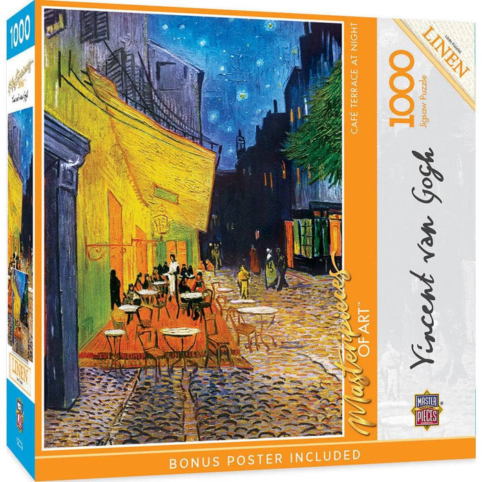 MasterPieces of Art - Cafe Terrace at Night 1000 Piece Jigsaw Puzzle - for just $16.99! 