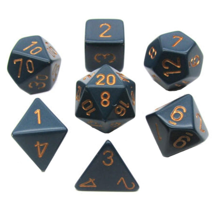 Chessex: Opaque Polyhedral Dice Set - for just $4.98! 