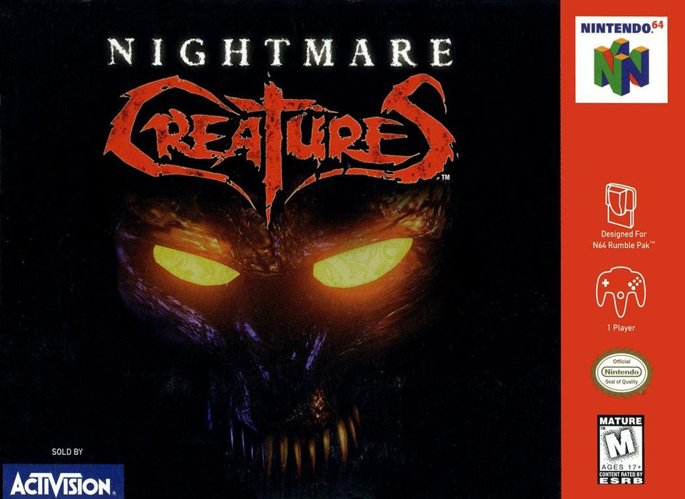 Nightmare Creatures (Nintendo 64) - for just $0! 