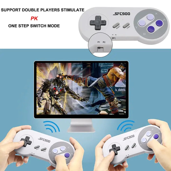 1500 Games HDMI-Compatible Video Game Console for SNES/NES - for just $31.09! 