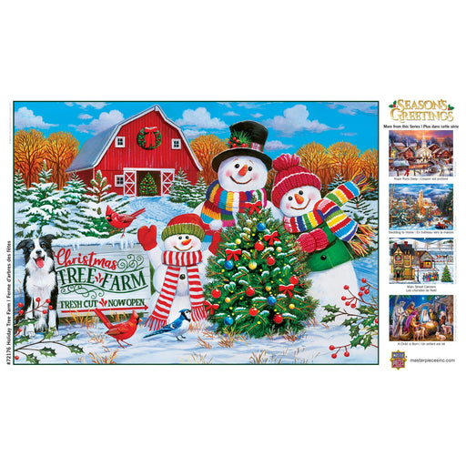 Season's Greetings - Tree Farm 1000 Piece Jigsaw Puzzle - Just $16.99! Shop now at Retro Gaming of Denver