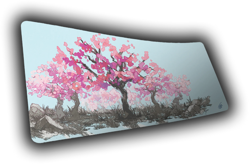 "Sacred Tree" — Cherry Blossom Deskmat - for just $49.95! 