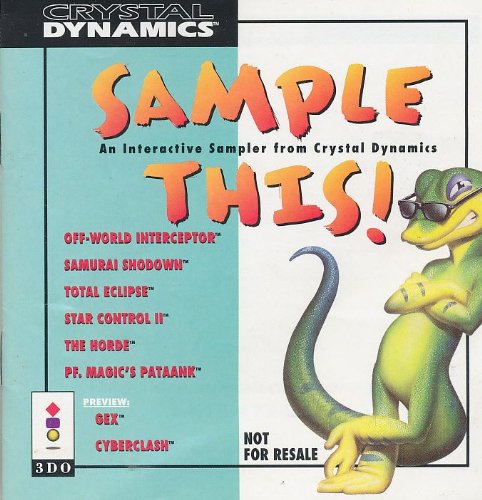 Crystal Dynamics Sample This! (3DO) - for just $0! 