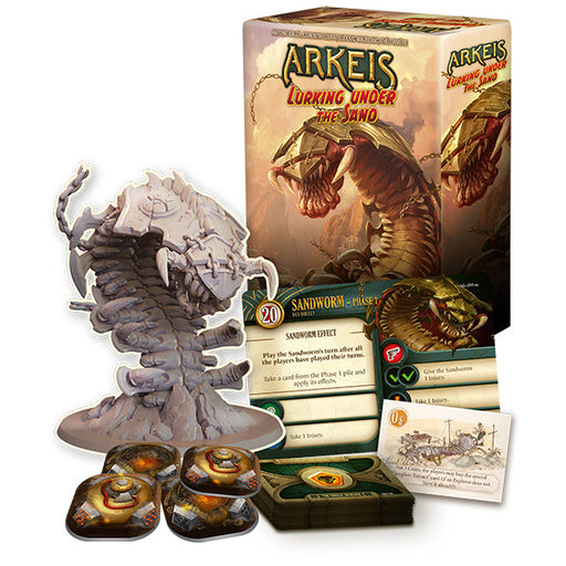 Arkeis: Lurking Under the Sand (Sandworm Expansion) - for just $34.99! 