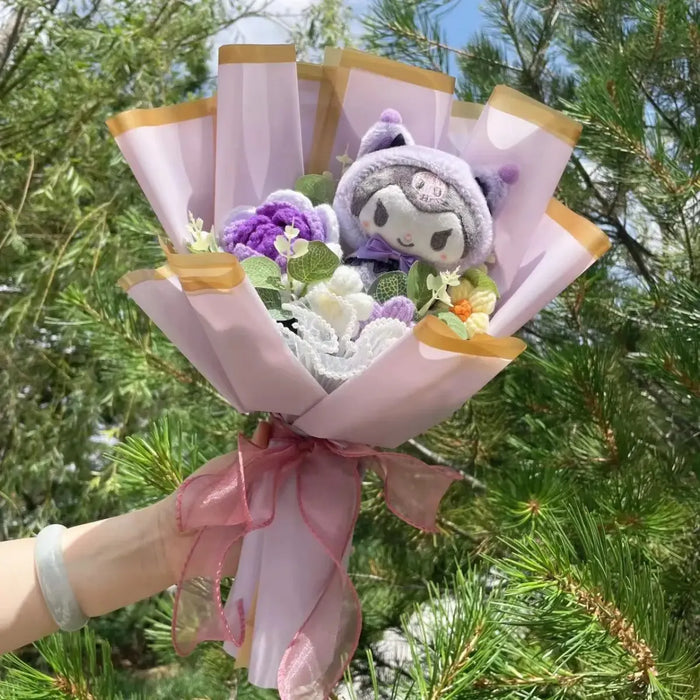Sanrio Plush Flower Bouquet – Hello Kitty & Kuromi Gift Set - for just $37.95! 
