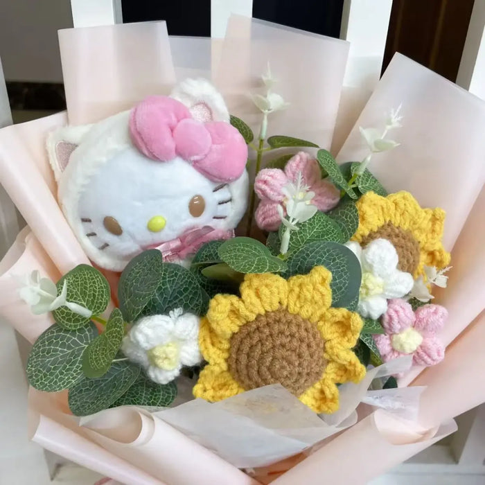 Sanrio Plush Flower Bouquet – Hello Kitty & Kuromi Gift Set - for just $37.95! 