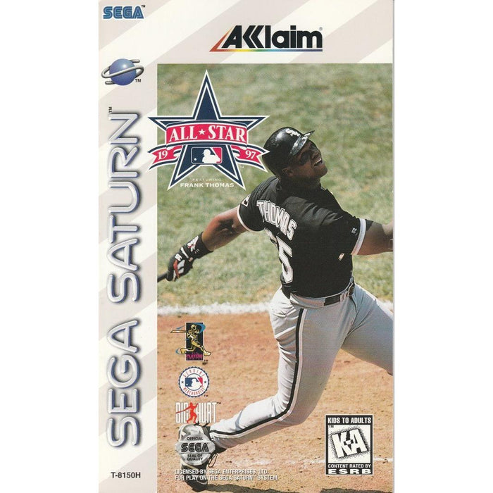 All-Star Baseball '97 Featuring Frank Thomas (Sega Saturn) - Just $0! Shop now at Retro Gaming of Denver