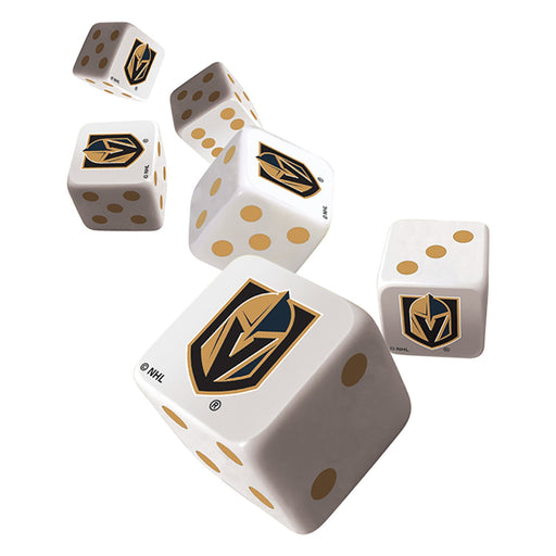 Las Vegas Golden Knights Dice Set - Premium Dice & Cards Sets - Just $5.59! Shop now at Retro Gaming of Denver