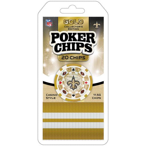 New Orleans Saints 20 Piece Poker Chips - Just $5.99! Shop now at Retro Gaming of Denver