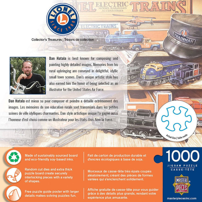 Lionel Trains - Collector's Treasures 1000 Piece Jigsaw Puzzle - for just $16.99! 