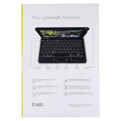 ZAGG Wireless Tablet Keyboard Case for Verizon Ellipsis 8 HD (2016) - Black - Just $18.95! Shop now at Retro Gaming of Denver