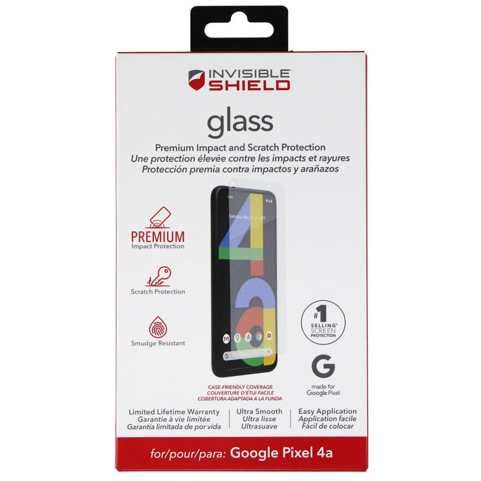 ZAGG Invisible Shield Glass Screen Protector for Google Pixel 4a - Clear - for just $6.99! 