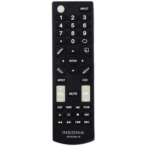 Insignia Remote Control (NS-RC4NA-16) for Select Insignia TVs - Black - Just $5.99! Shop now at Retro Gaming of Denver