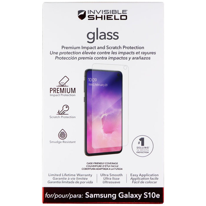 ZAGG Invisible Shield (Glass) Series Tempered Glass for Galaxy S10e - Clear - for just $17.95! 