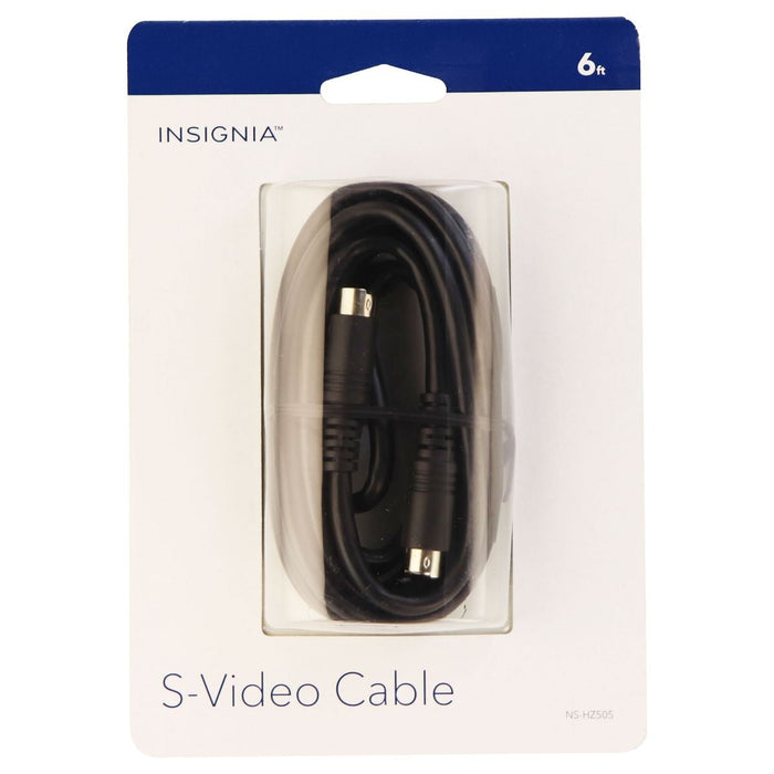 Insignia 6-foot S-Video Cable - Black (NS-HZ505) - Just $5.99! Shop now at Retro Gaming of Denver