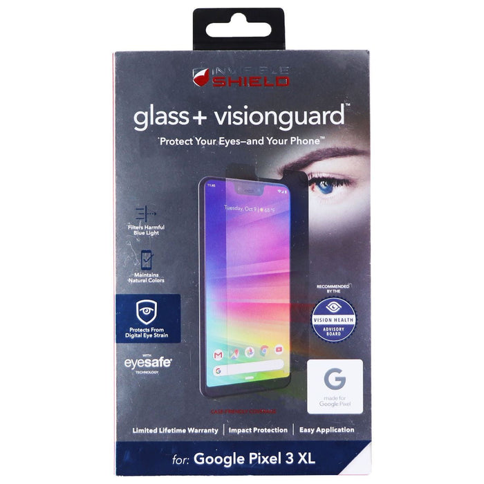 ZAGG Invisible Shield Glass+ VisionGuard for Google Pixel 3 XL - Clear - Just $9.95! Shop now at Retro Gaming of Denver