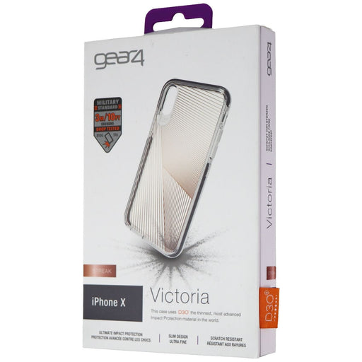 ZAGG Victoria Protective Case for iPhone X/XS – Clear/Copper Pattern - Just $9.99! Shop now at Retro Gaming of Denver