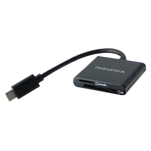 Insignia USB Type-C Memory Card Reader - Colored Black (NS-MCR1TYPC) - for just $29.95! 