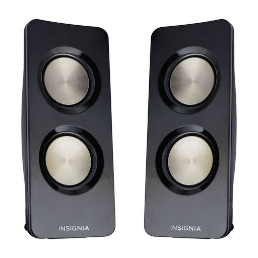 Insignia - 2.1 Bluetooth Lighted Speaker System (3-Piece) - Black - Just $29.95! Shop now at Retro Gaming of Denver