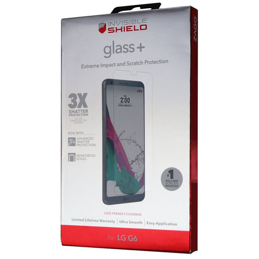 ZAGG (Glass+) Tempered Glass Screen Protector for LG G6 - Clear - for just $6.99! 
