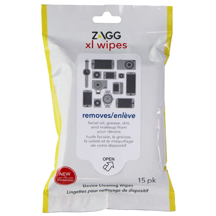 ZAGG XL Device Cleaning Wipes for Smartphones/Tablets & More (15 Pack) - Just $5.99! Shop now at Retro Gaming of Denver