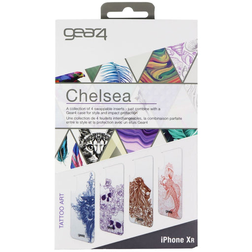 ZAGG Swappable Inserts for iPhone XR Chelsea Cases - Tattoo Art Edition - for just $6.99! 