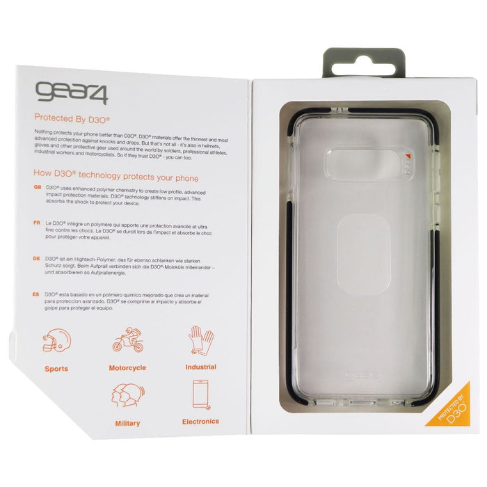 ZAGG Piccadilly Series Hybrid Case for Samsung Galaxy S10e - Clear/Black - for just $6.99! 