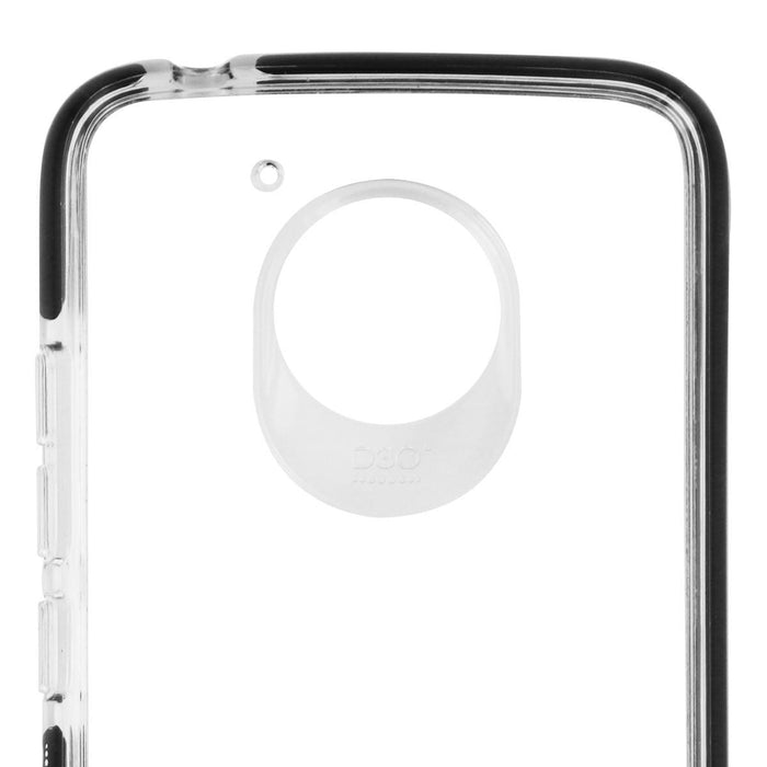 ZAGG D30 Piccadilly Hybrid Hard Case for Motorola Moto E4 - Clear / Black - for just $5.99! 