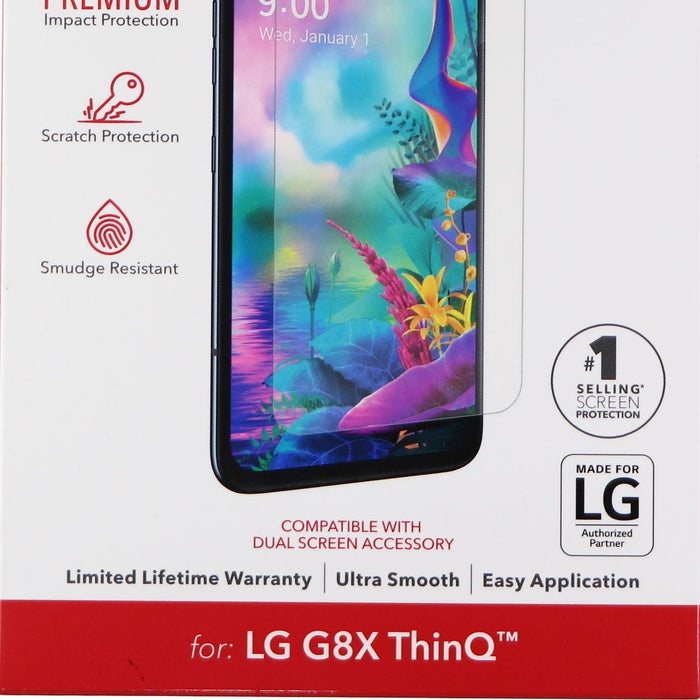 ZAGG Invisible Shield Tempered Glass for LG G8X ThinQ - Clear - for just $5.99! 