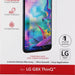 ZAGG Invisible Shield Tempered Glass for LG G8X ThinQ - Clear - for just $5.99! 