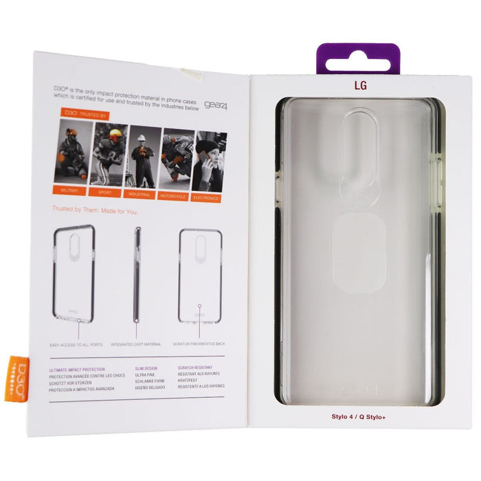 ZAGG Piccadilly Series Hard Case for LG Stylo 4 & (Q Stylo+) - Clear/Black - Just $4.99! Shop now at Retro Gaming of Denver