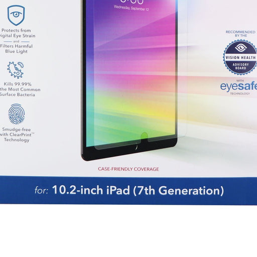 ZAGG (Glass Elite VisionGuard+) Screen Protector for Apple iPad (10.2) 8 / 7 Gen - for just $10.99! 