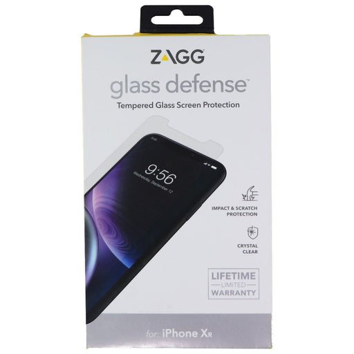 ZAGG Glass Defense Tempered Glass for Apple iPhone XR - Clear - for just $16.99! 