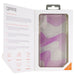 ZAGG Victoria Case for Apple iPhone Xs Max - Clear / Purple Fabric Waves - for just $6.99! 