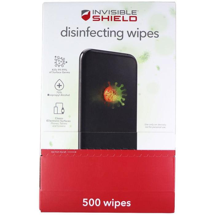 ZAGG Invisible Shield 500 Count Wipe Box for Electronics and More - for just $21.86! 