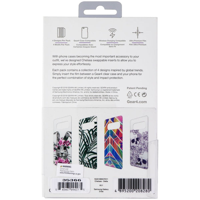 ZAGG Swappable Inserts for Samsung Galaxy S10e Chelsea Cases - Delta Edition - Just $4.99! Shop now at Retro Gaming of Denver