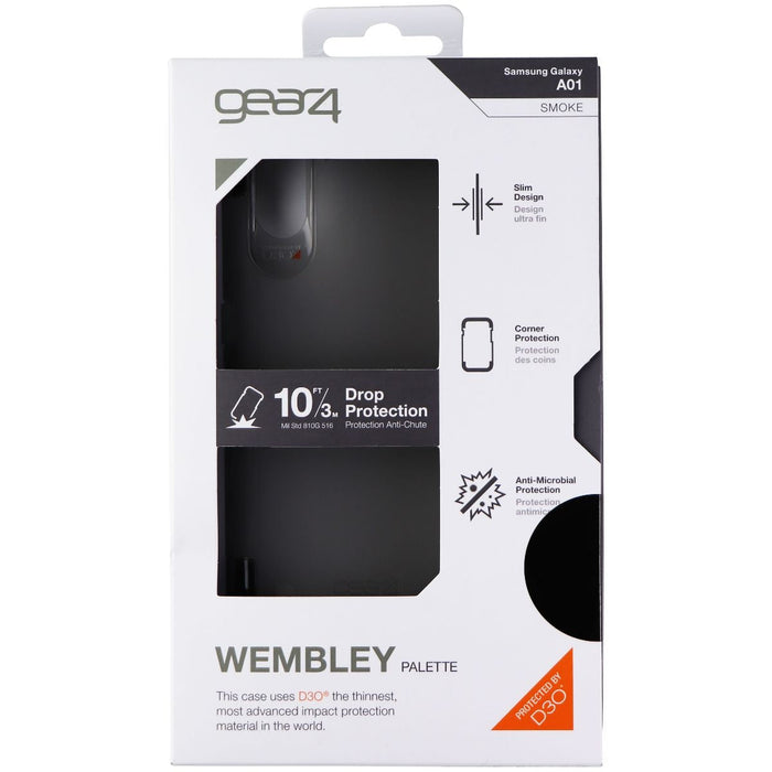 ZAGG Wembley Palette Series Gel Case for Samsung Galaxy A01 - Smoke Black - Just $4.99! Shop now at Retro Gaming of Denver