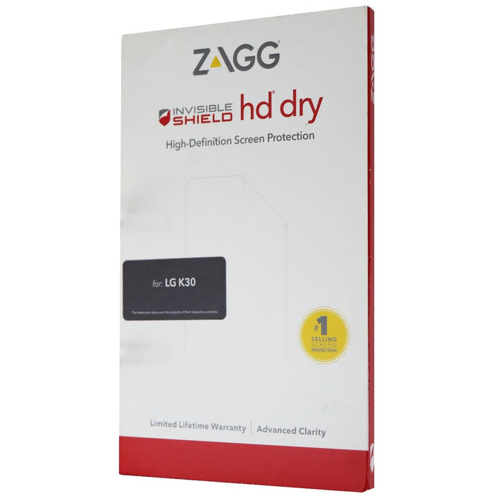 ZAGG HD Dry InvisibleShield High-Definition Screen Protector for LG K30 - Clear - for just $4.99! 