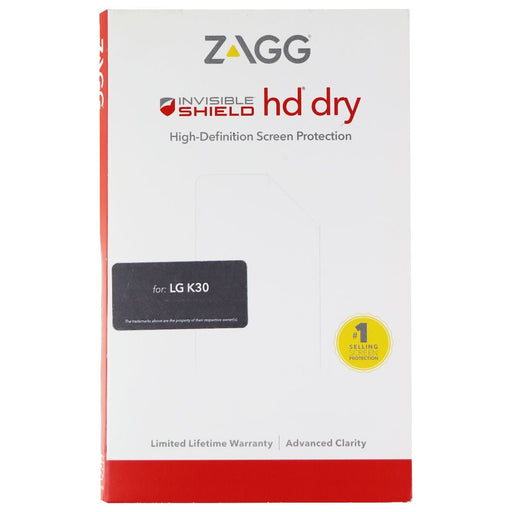 ZAGG HD Dry InvisibleShield High-Definition Screen Protector for LG K30 - Clear - for just $4.99! 