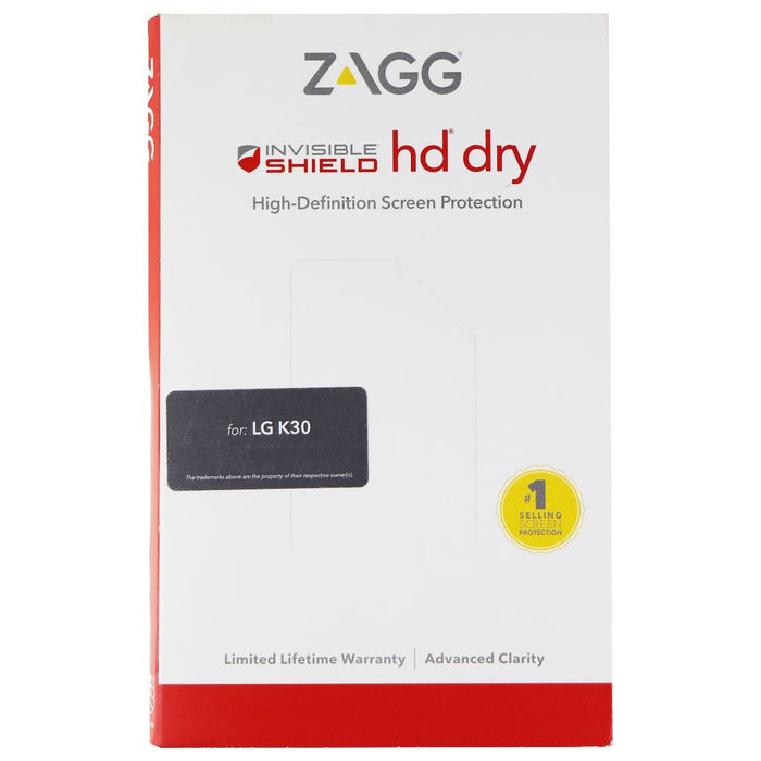 ZAGG HD Dry InvisibleShield High-Definition Screen Protector for LG K30 - Clear - for just $4.99! 