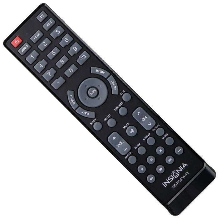 Insignia Remote Control (NS-RC03A-13) for Select Insignia TVs - Black - for just $6.99! 