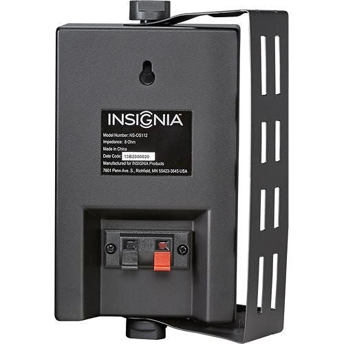 (Pair) Insignia 2-way Indoor/outdoor Speakers - NS-OS112 - Just $34.99! Shop now at Retro Gaming of Denver