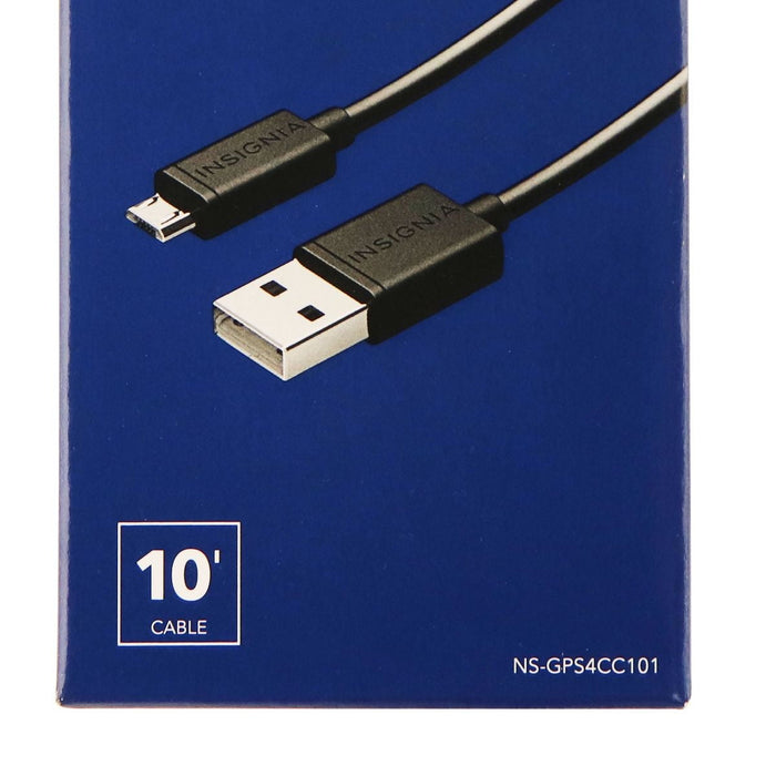 Insignia - 10ft Charge-and-Play Micro USB Cable for DUALSHOCK 4 Controllers - Just $5.09! Shop now at Retro Gaming of Denver