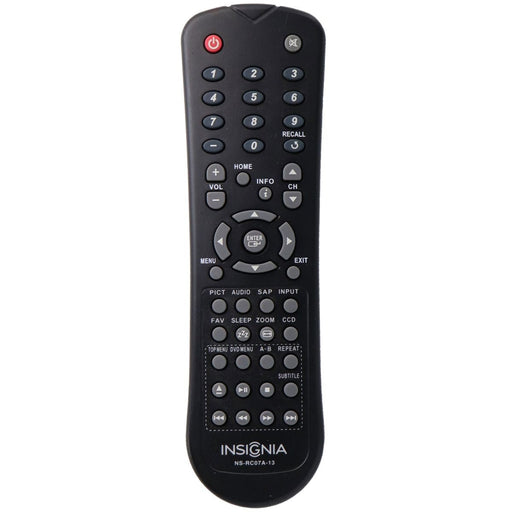 Insignia Remote Control (NS-RC07A-13) for Select Insignia TVs - Black - Just $15.19! Shop now at Retro Gaming of Denver